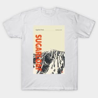 Sugarloaf Vintage Modern Ski Travel Poster T-Shirt